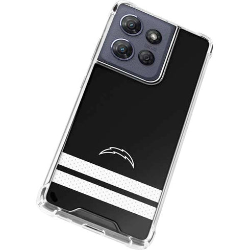 NFL Los Angeles Chargers Shutout Moto G Power 5G (2025) Clear Case